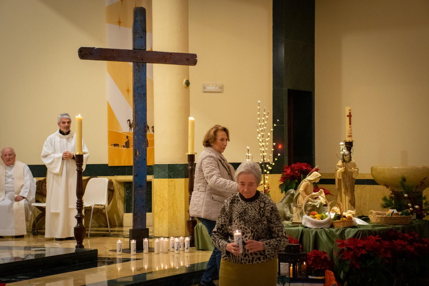 La Cruz de Lampedusa en la parroquia Santa María de la Amargura