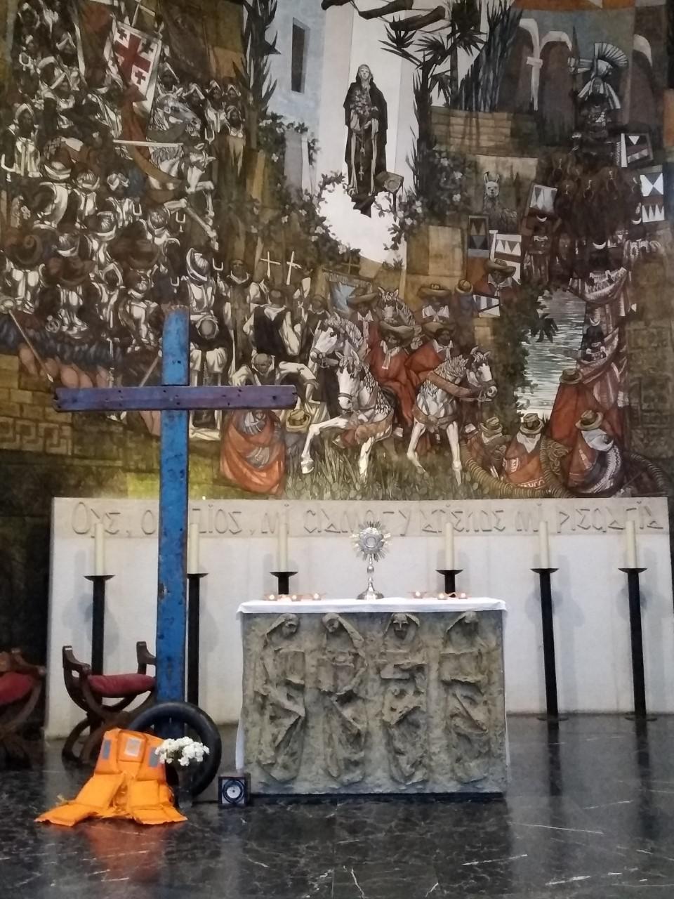 Vigilia de oración en la parroquia de Santa Rosa de Lima