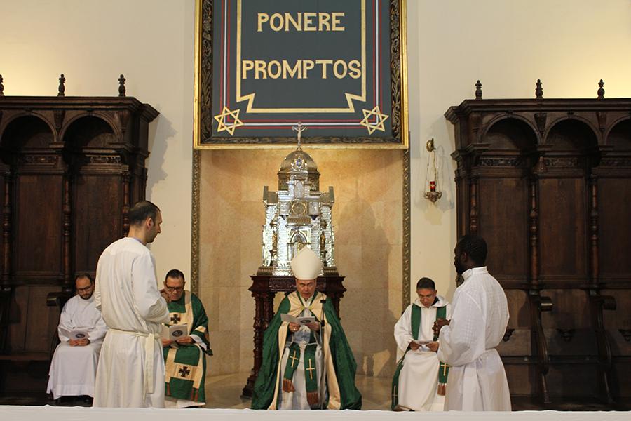 Seminaristas admitidos a órdenes en el Encuentro Presbiterio-Seminario // D. GUTIÉRREZ