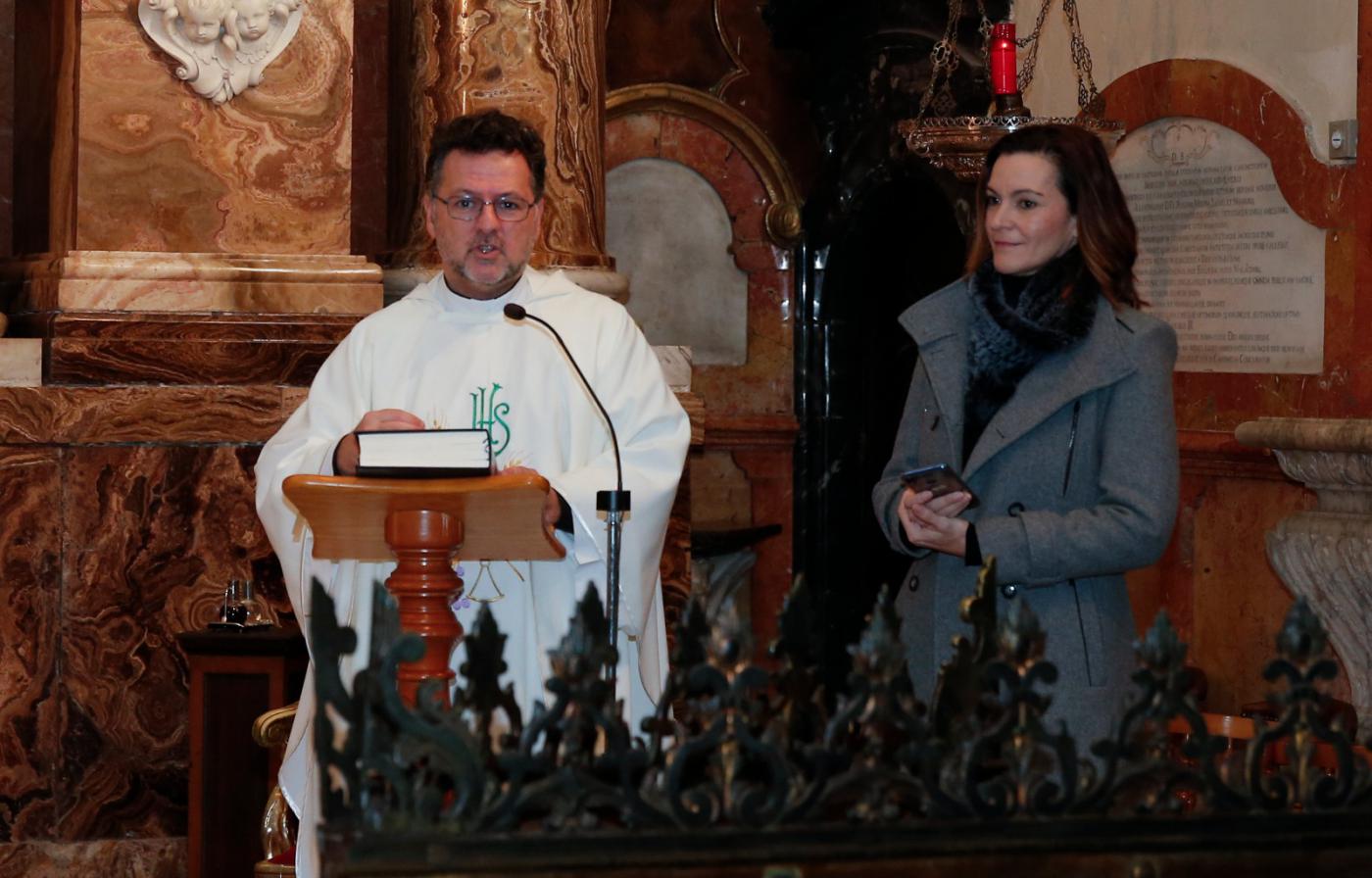Celebración del patrón de los periodistas y entrega del Premio Cardenal Herrera al periodista Manuel Castillo, director de Diario Sur // Ñ. SALAS