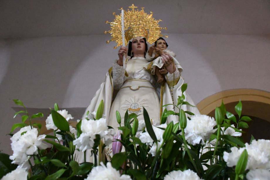 Algatocín recibe al Obispo en la Candelaria