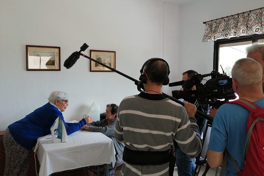 Grabación del programa "Pueblo de Dios" en Cottolengo // B. LAFUENTE
