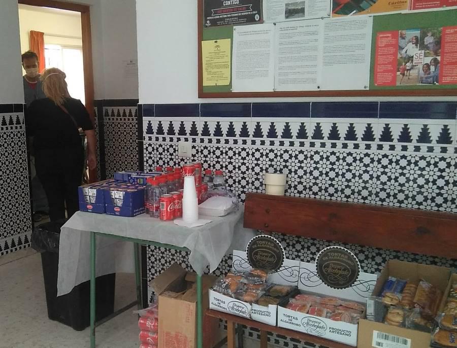 Donación de sangre durante la pandemia en la parroquia Virgen del Camino