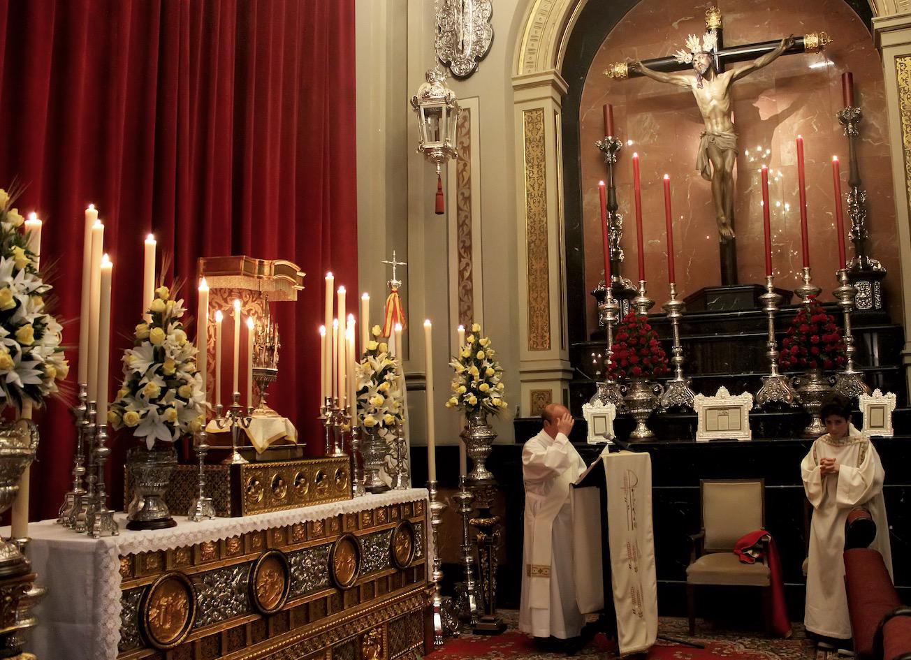 La Expiración celebra su triduo eucarístico