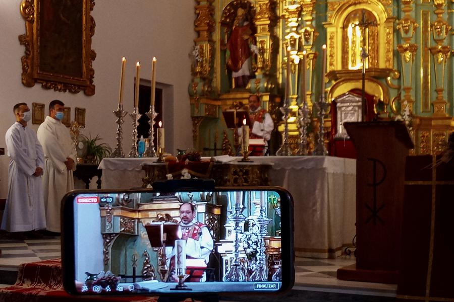 Solemnidad del Corpus Christi en la parroquia Nuestra Señora de la Encarnación de Álora