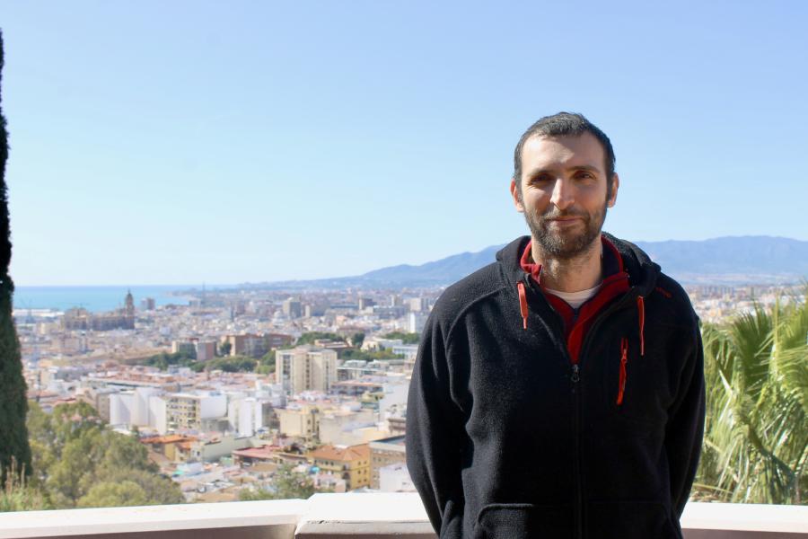 David Roca en el Seminario Diocesano de Málaga