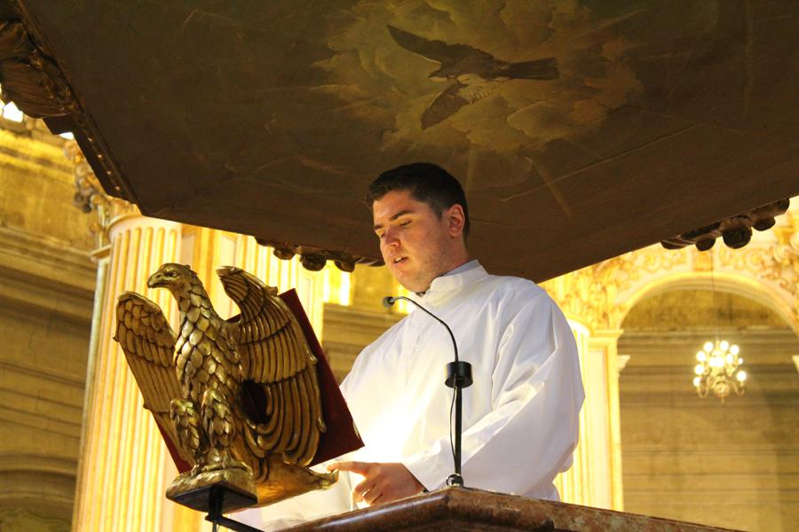 Ordenación de diácono del seminarista David Roca // D. GUTIÉRREZ