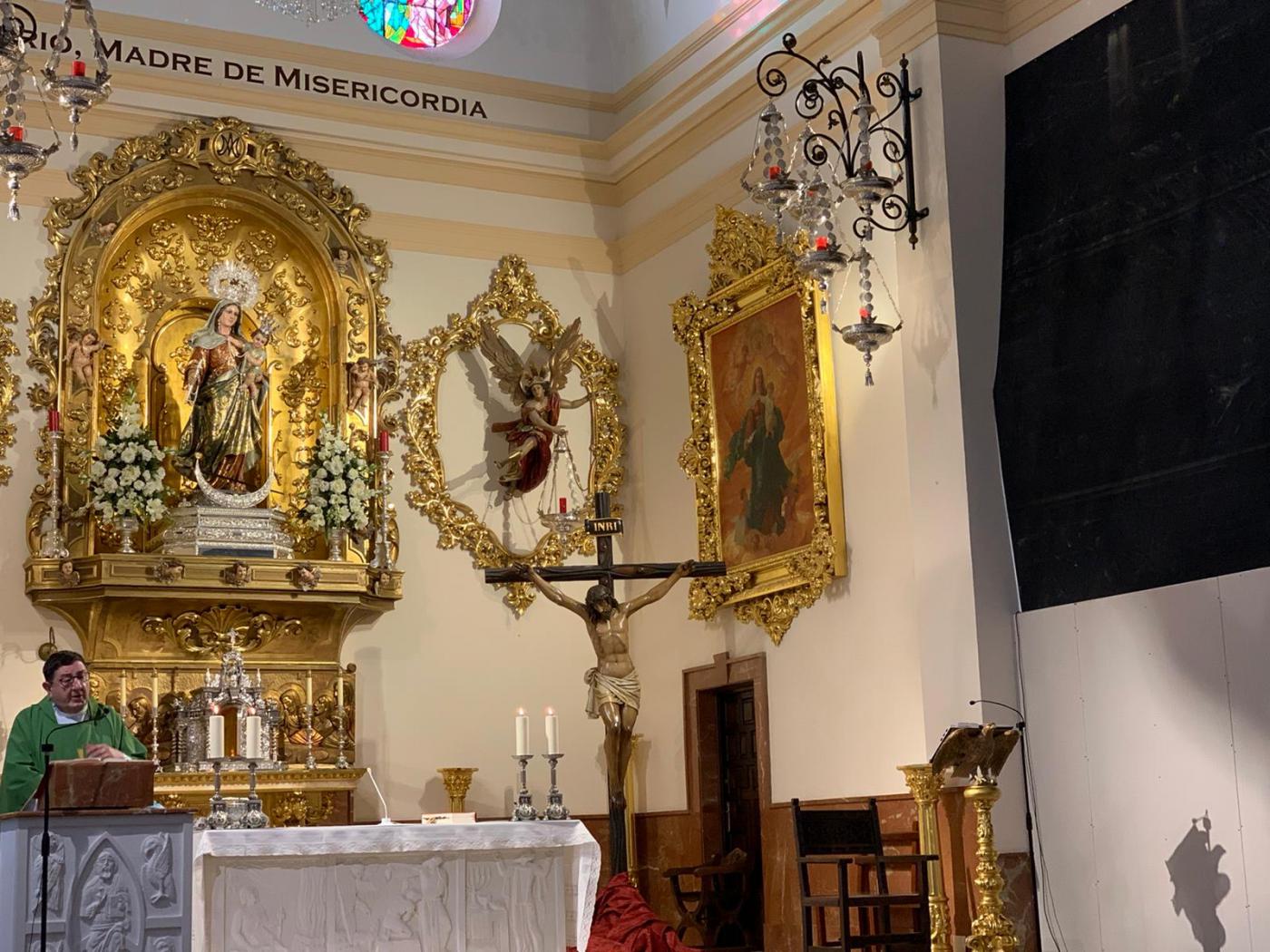 El Rosario de Fuengirola vuelve a abrir al culto