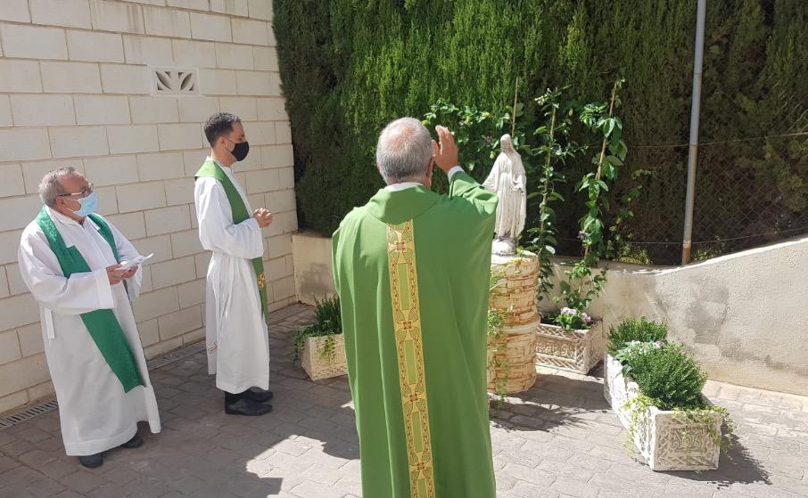 Bendición de la imagen mariana