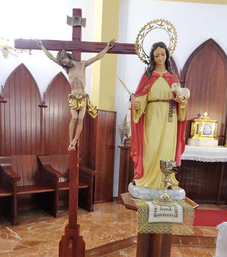 Sábado 12 de septiembre. MÁLAGA. SANTA INÉS