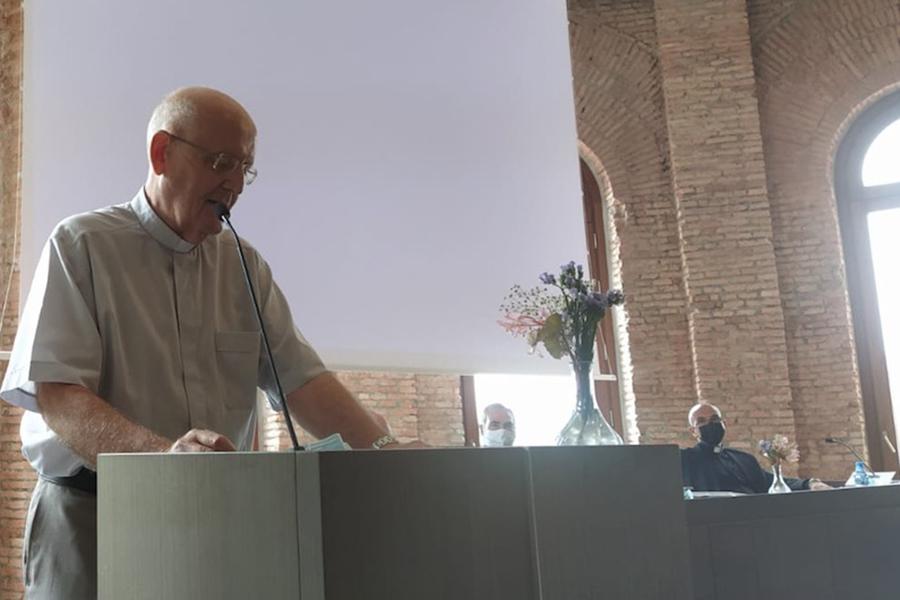 Antonio Collado en la Jornada Sacerdotal Inicio Curso Pastoral 2020-2021 // E. LÓPEZ