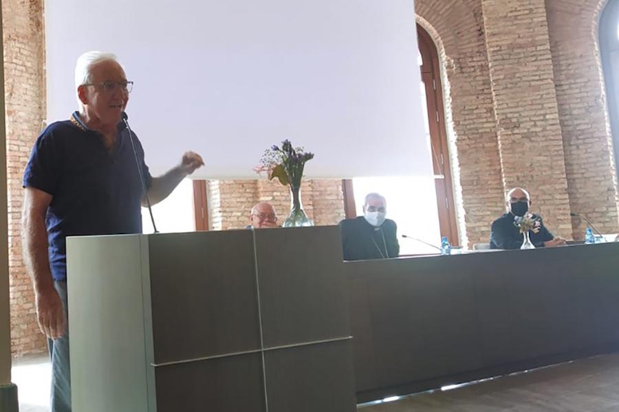 Manuel Lozano en la Jornada Sacerdotal Inicio Curso Pastoral 2020-2021 // E. LÓPEZ