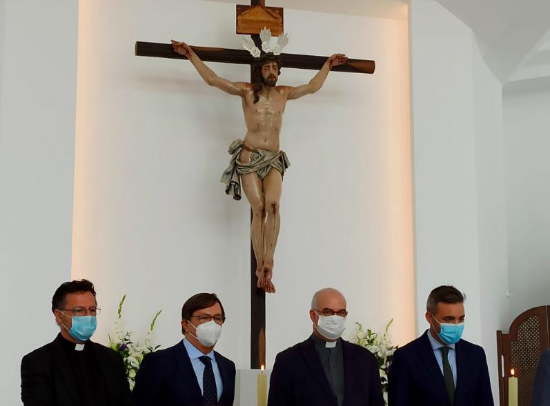 De ida a dcha.: Rafael Pérez Pallarés, Federico Souviron, Francisco Aurioles y Juan Vega