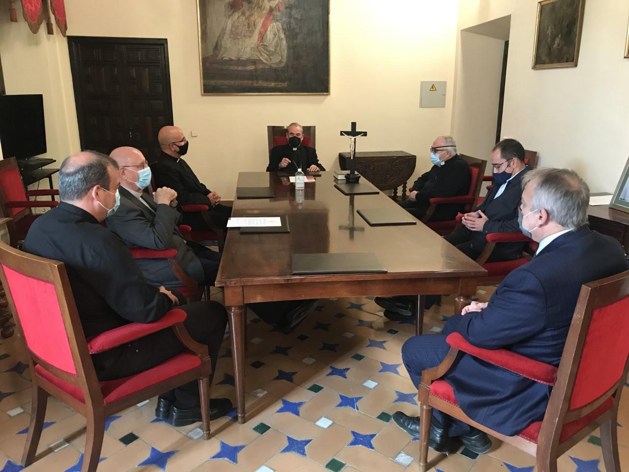 Juramento y profesión de fe del delegado episcopal de Cáritas