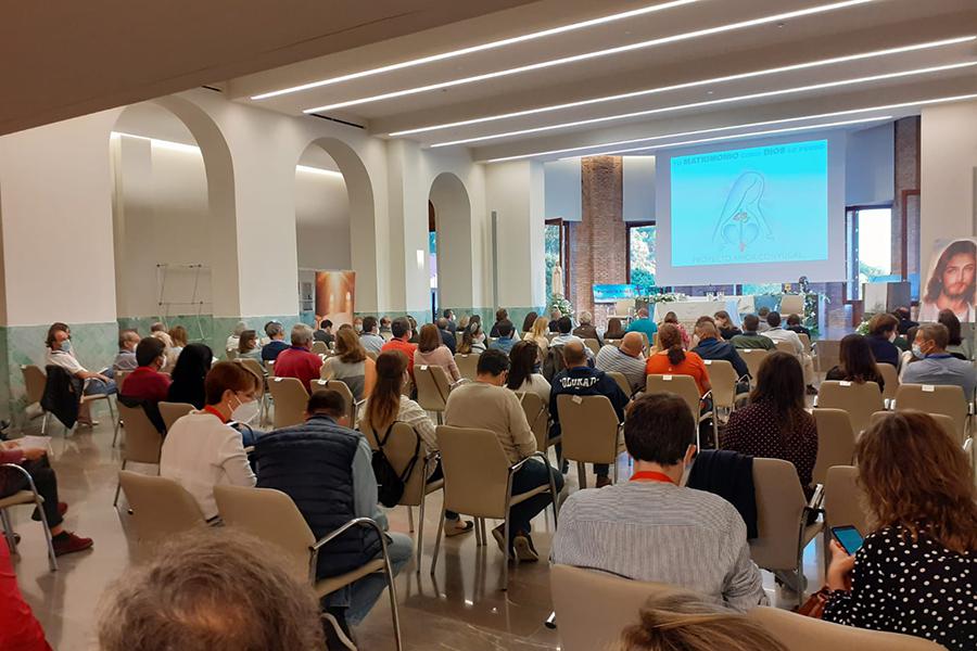 Retiro de Amor Conyugal celebrado en Casa Diocesana Málaga, en octubre de 2020