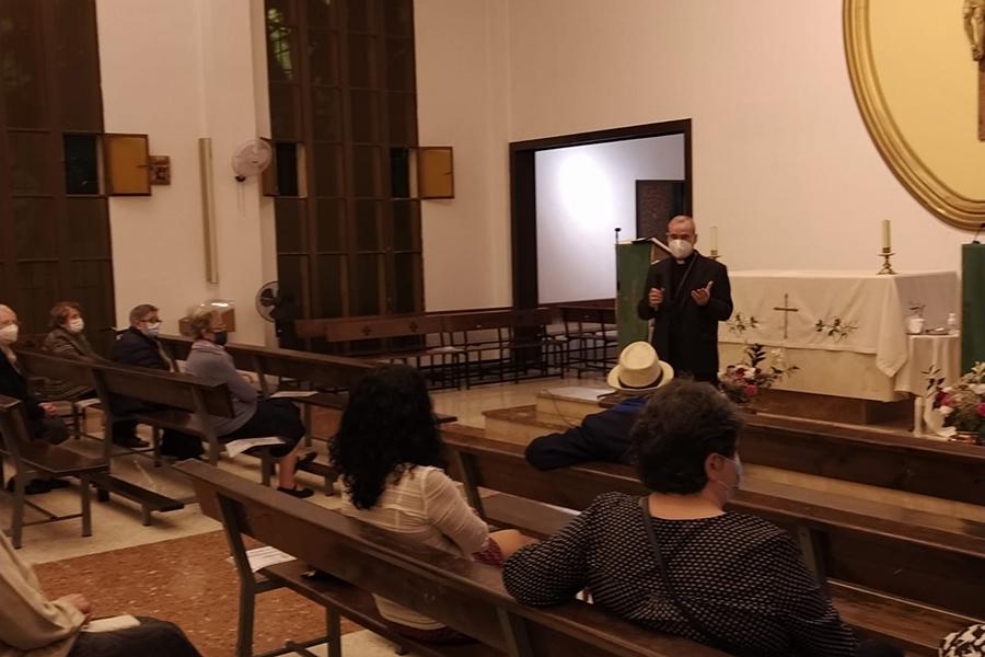 Visita Pastoral del Sr. Obispo, D. Jesús Catalá, a la parroquia Nuestra Señora de Flores del arciprestazgo Cristo Rey // P. MILLÁN