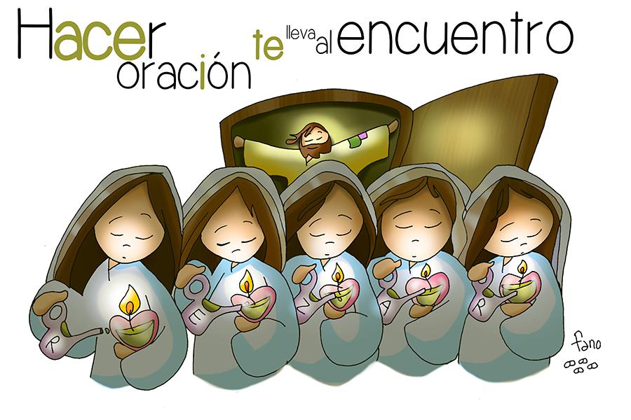 LLAMADOS A ACOMPAÑAR A JESÚS ILUMINANDO, por Gabriel Leal. Comentario al evangelio del domingo 8 de noviembre