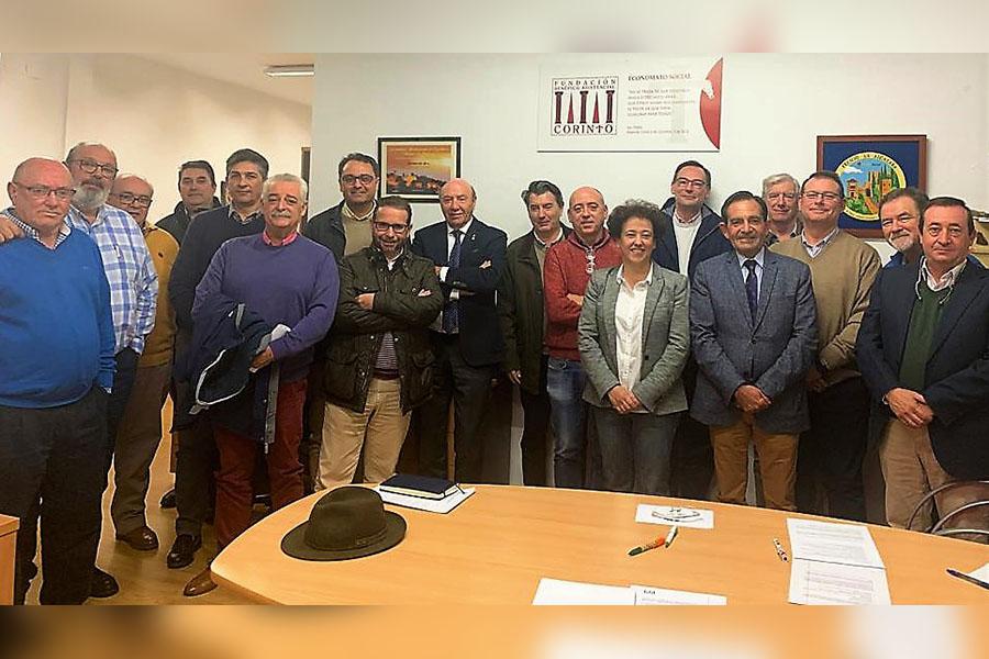 «Una treintena de cofradías se une en esta labor social que es la Fundación Corinto»