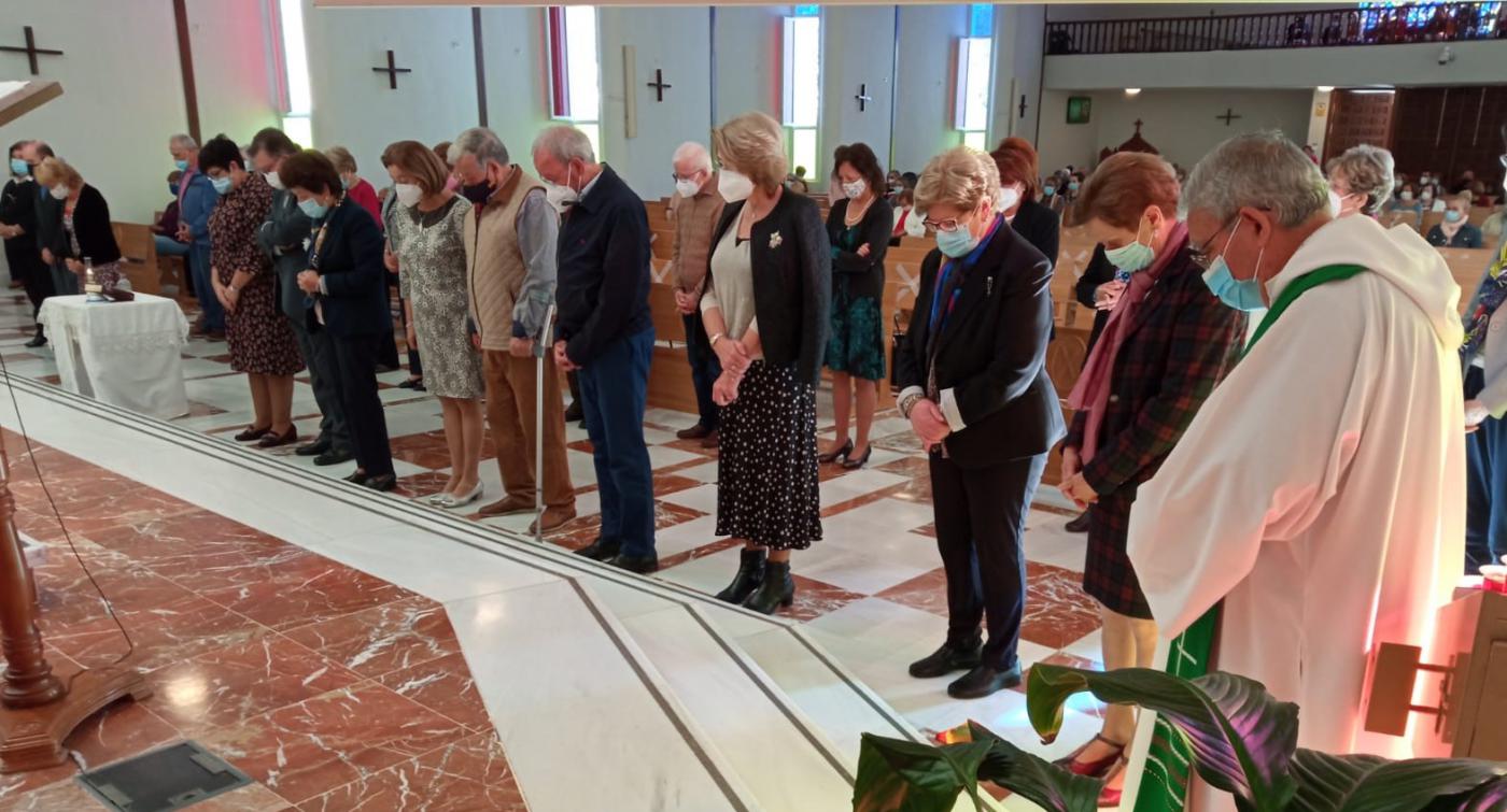El equipo de Pastoral de la Salud de San Andrés en Torre del Mar es presentado a la comunidad