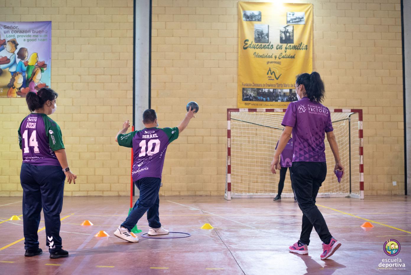 Trops Malaga-E.D. Fundacion Victoria de balonmano Sindrome de Down