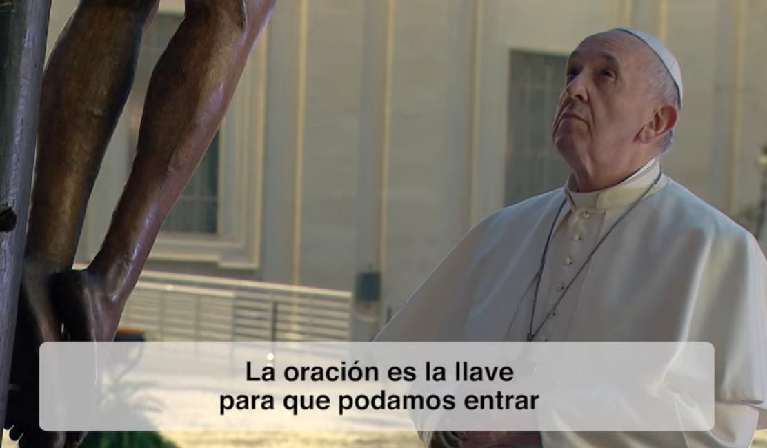 El Papa Francisco dedica su vídeo del mes de diciembre a la oración