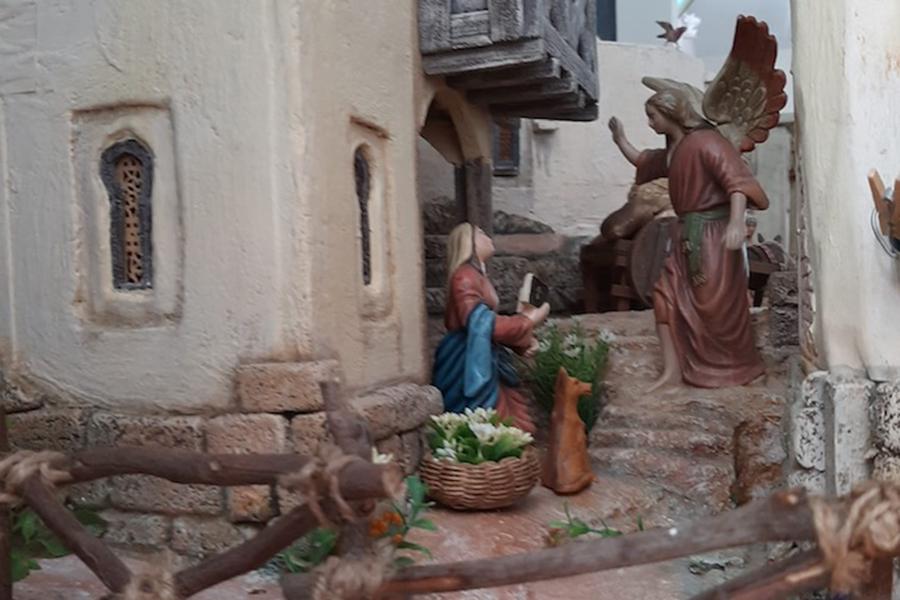 Belén de la parroquia del Buen Pastor, en Málaga