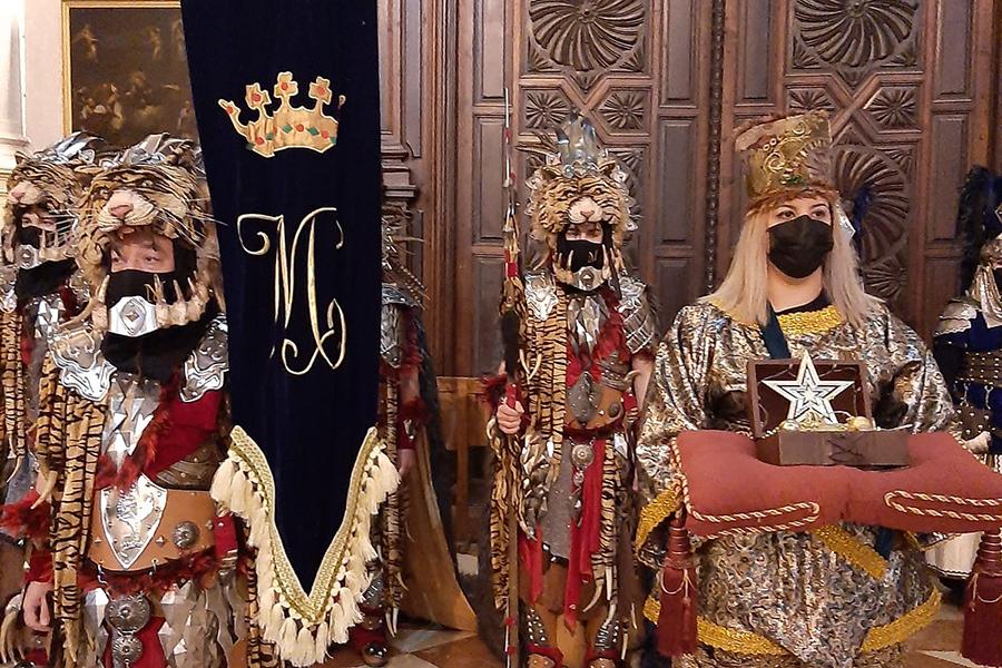 Los Sabios de Oriente hacen escala en la Catedral de Málaga