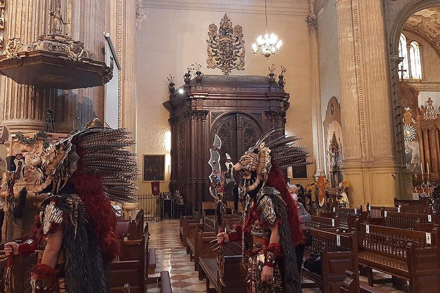 Los Sabios de Oriente hacen escala en la Catedral de Málaga