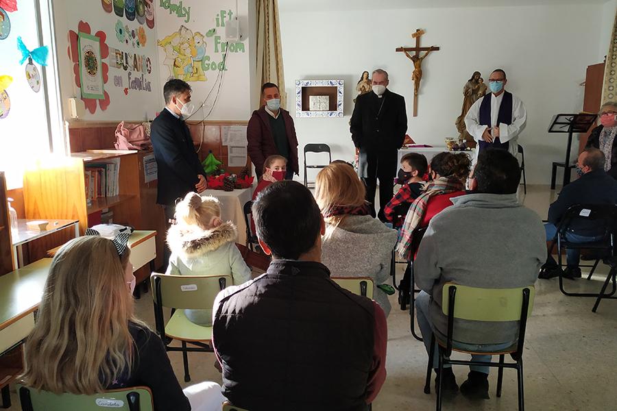 Visita Pastoral del Obispo de Málaga a la parroquia San Isidoro (Los Gámez)