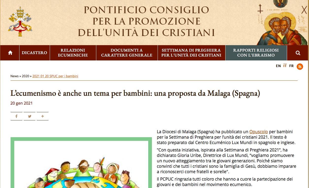 Málaga, pionera en Ecumenismo