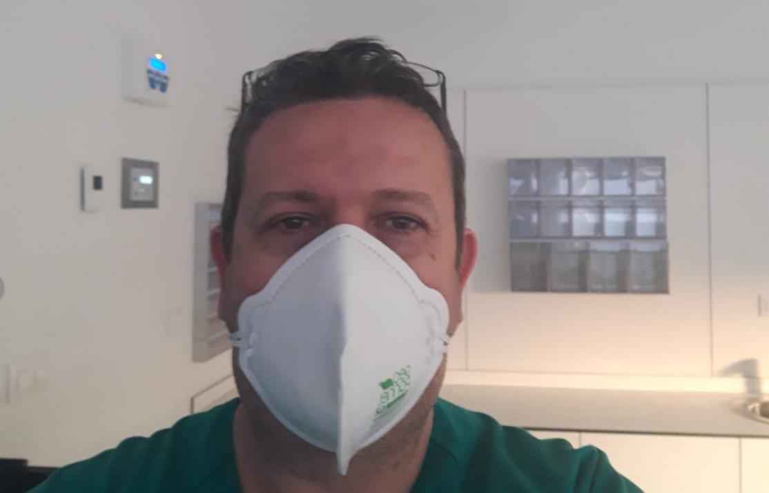 Antonio Quintero, enfermero de recuperación