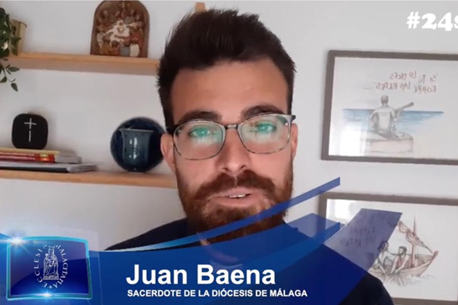 Juan Baena se une al reto #24SIETE por el Hogar San Carlos