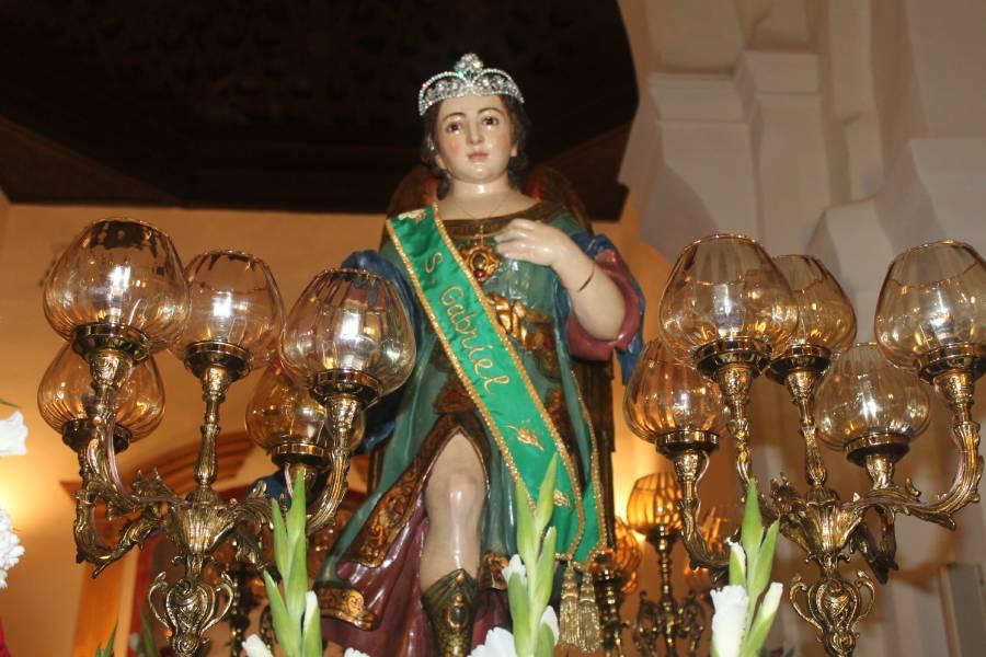 Procesión de san Gabriel el Domingo de Pascua de Resurrección en el Borge// David España