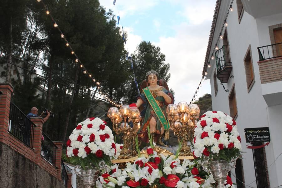 Procesión de san Gabriel el Domingo de Pascua de Resurrección en el Borge// David España