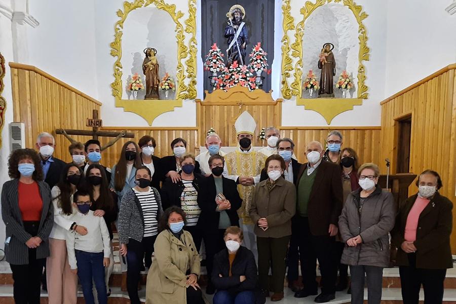 Cútar, Almáchar y El Borge reciben al Sr. Obispo