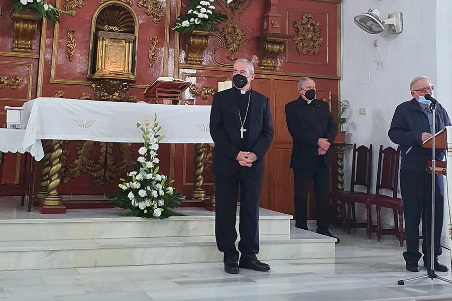 Cútar, Almáchar y El Borge reciben al Sr. Obispo