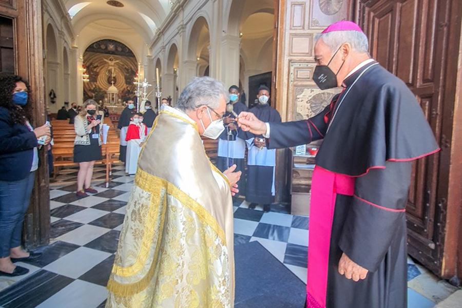 Visita Pastoral del Obispo de Málaga a la parroquia de San Juan Bautista, en Vélez-Málaga // F. TORRES