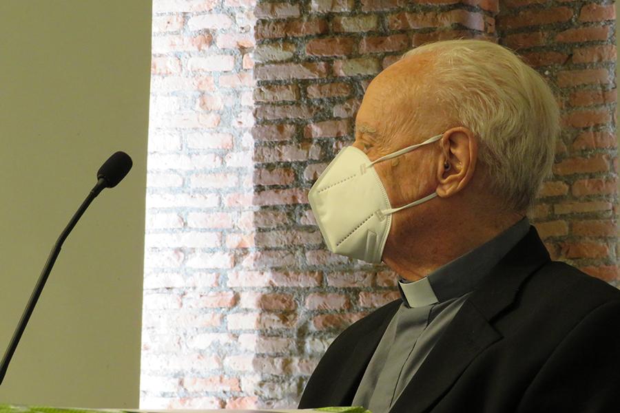 D. Ramón Buxarrais en la Jornada Sacerdotal con motivo de la fiesta de san Juan de Ávila 2021 // E. LLAMAS