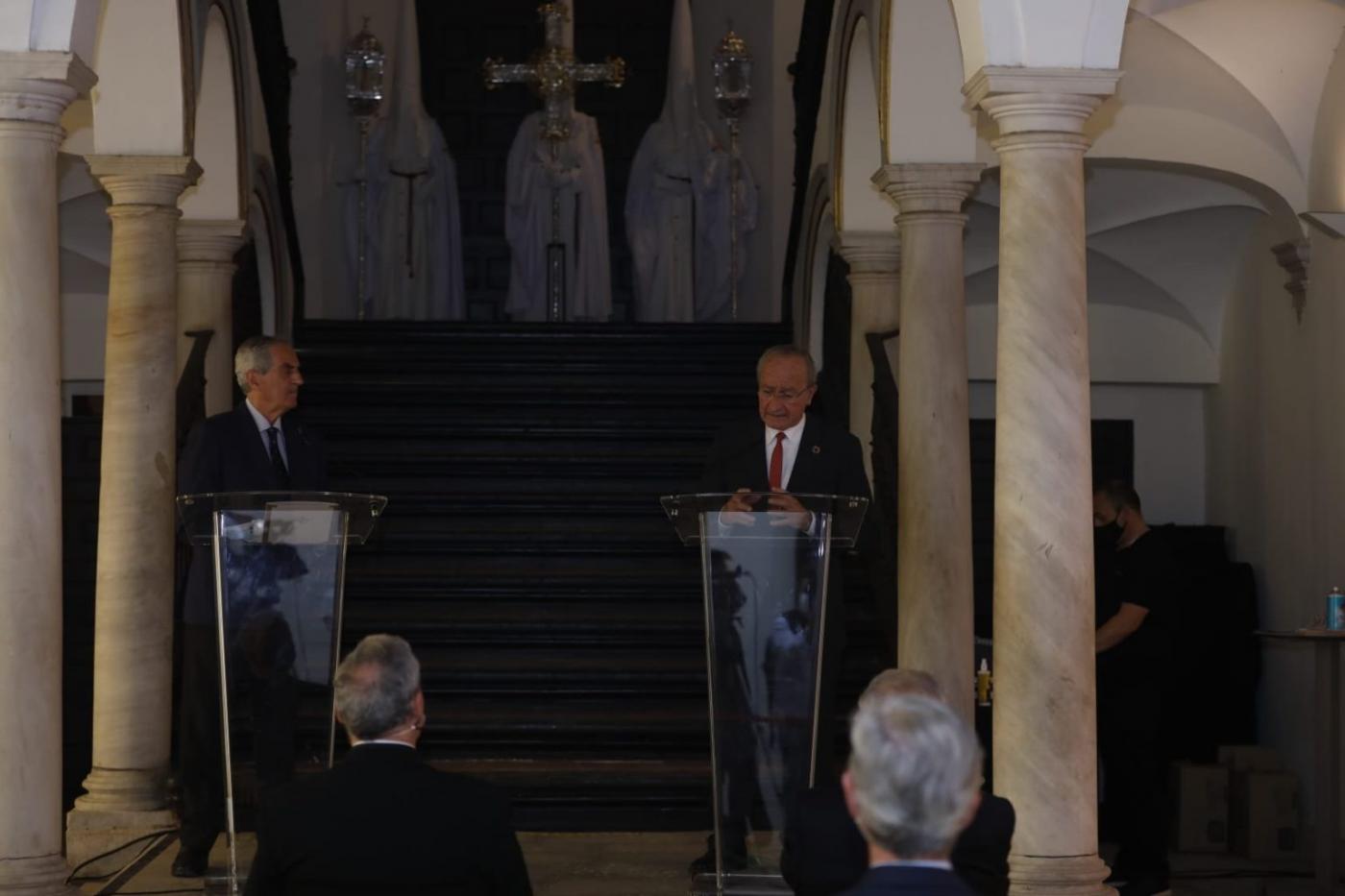 Intervención del alcalde, Francisco de la Torre