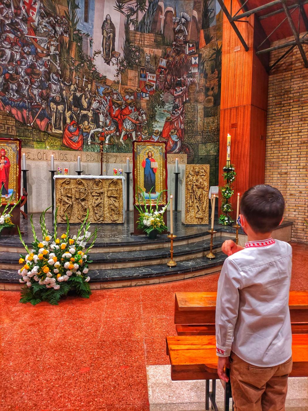 Los greco-católicos en Málaga celebran la Pascua