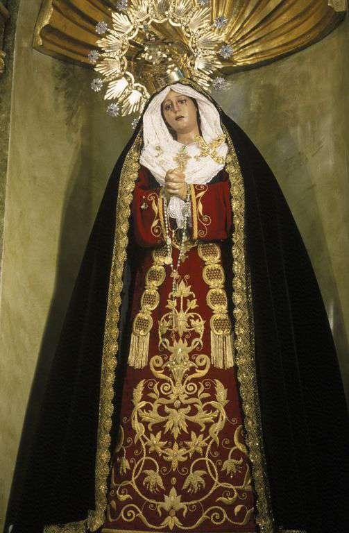 Nuestra Sen?ora de los Dolores (1786-1800) en la parroquia de Nrta. Sra. de la Asunción en Almogía //IAPH