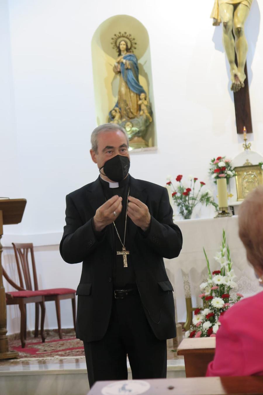 Visita Pastoral del Obispo del Obispo de Málaga, D. Jesús Catalá, a la parroquia de San José, en La Viñuela