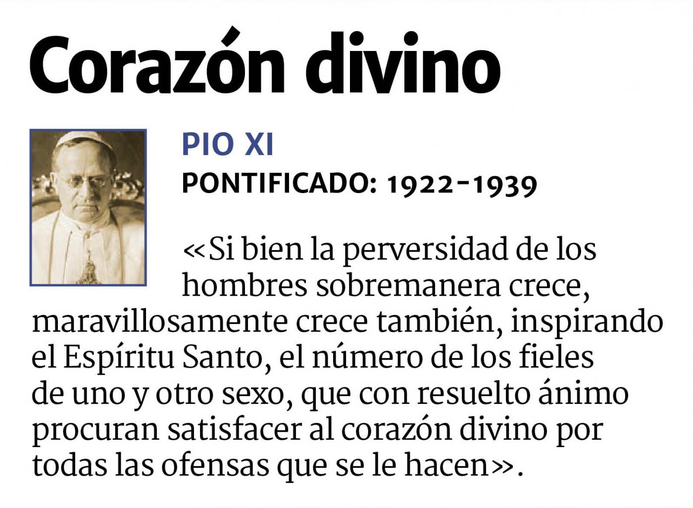 Pío XI, sobre el Espíritu Santo