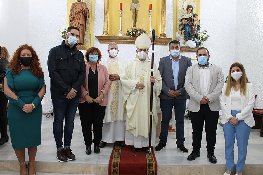 Visita Pastoral del Sr. Obispo, D. Jesús Catalá, a Moclinejo y El Valdés