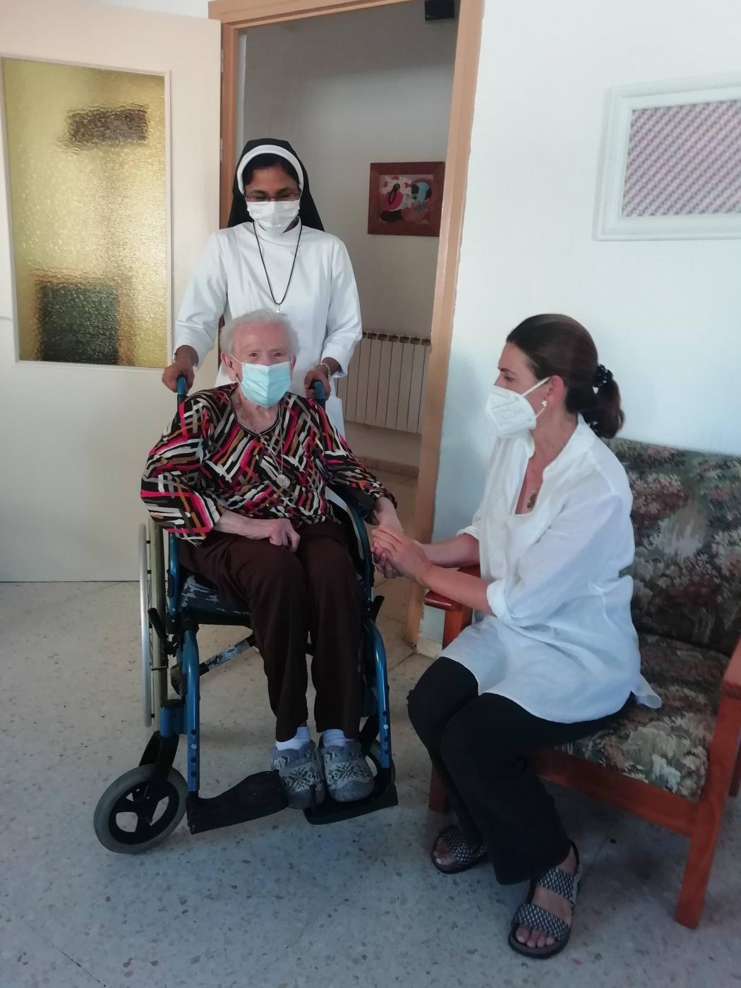 En la actualidad, el Cottolengo de Málaga acoge a 42 personas, de 13 a 95 años de edad //J LUQUE