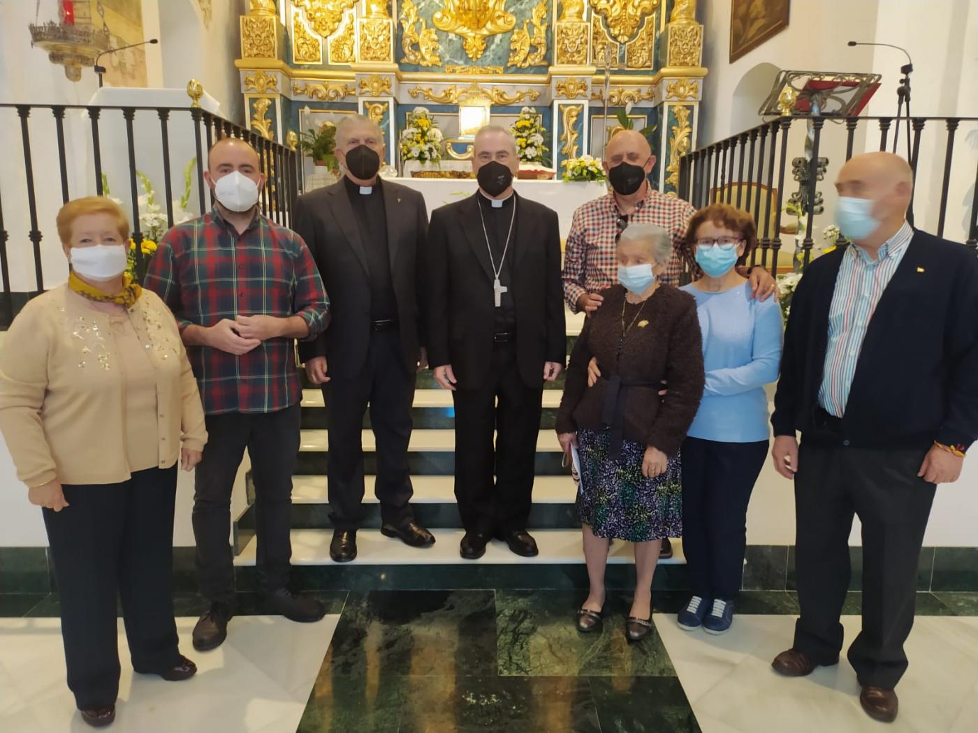 Visita Pastoral del Obispo de Málaga, D. Jesús Catalá, a Canillas de Aceituno, Sedella y Salares