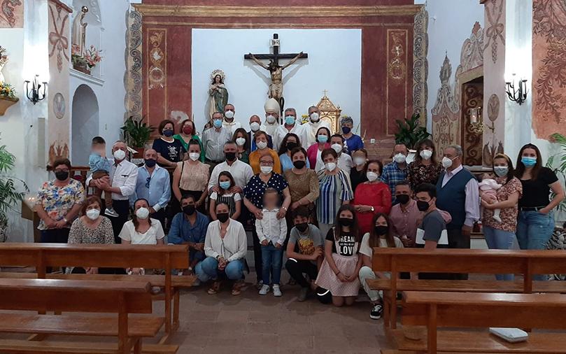 Canillas de Aceituno, Sedella y Salares reciben al Obispo en una jornada soleada