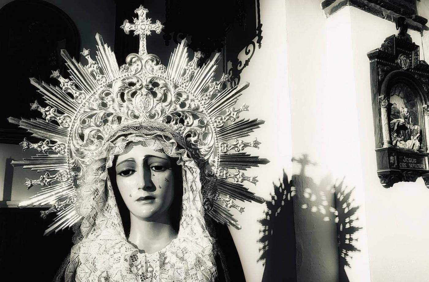Virgen de los Dolores de la parroquia de Santiago Apostól en Monda //J M TAPIA GUTIERREZ