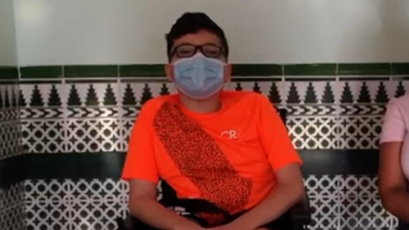 Julio César (4º de ESO): «Aprendemos valores y comparto con mis compañeros»