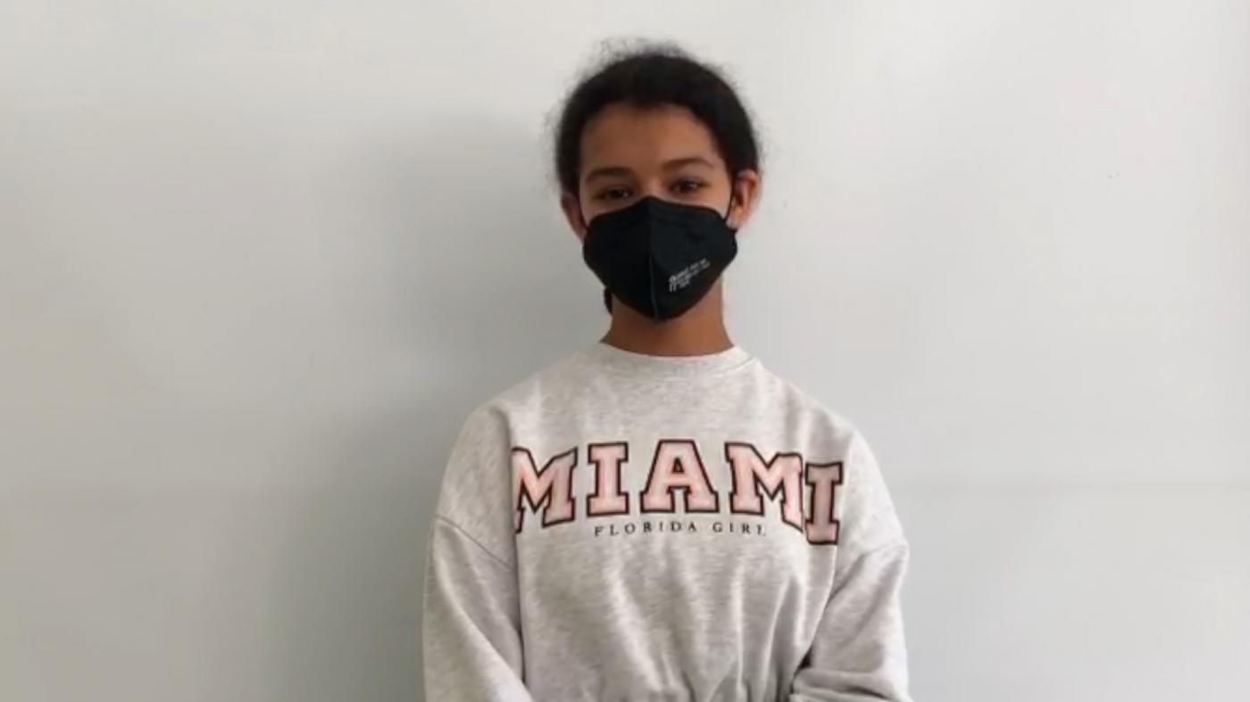 Daira (1º de ESO): «Me gusta Religión porque aprendo historia del cristianismo»